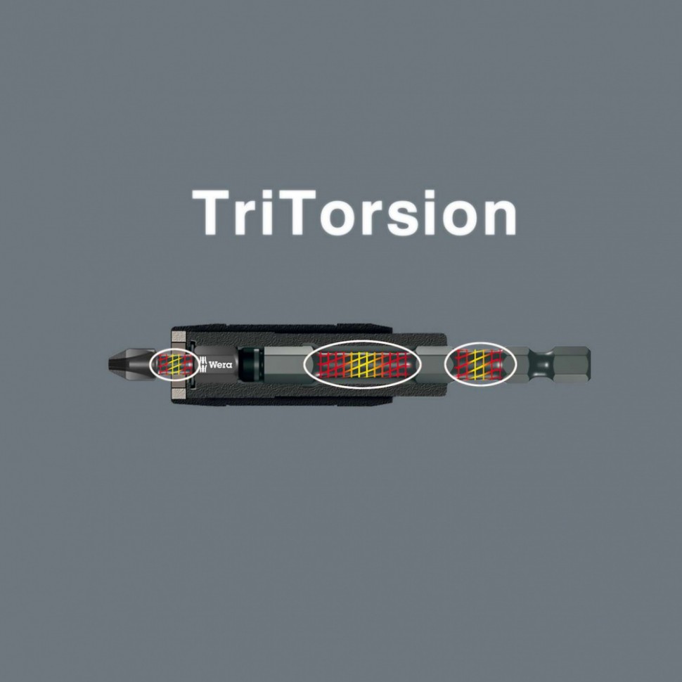 Биты TX 40/25 мм WERA 867/1 IMP DC Impaktor TORX 057627