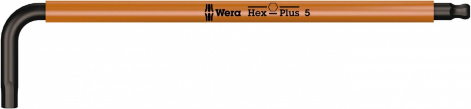 Г-образный ключ WERA 950 SPKL 5 Multicolour , метрический 022610