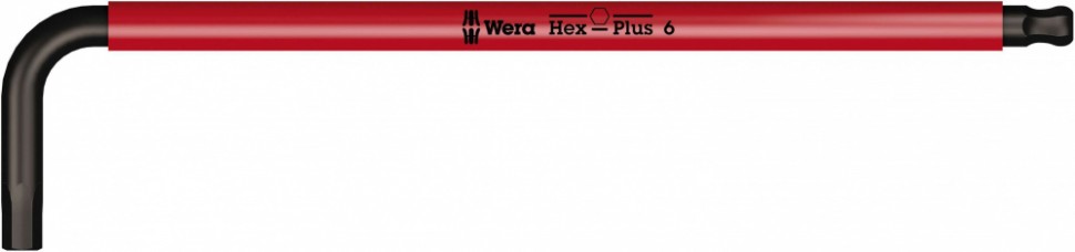 Г-образный ключ WERA 950 SPKL 6 Multicolour , метрический 022612