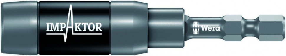 Ударный держатель WERA 897/4 IMP R с кольцевым магнитом и пружинным стопорным кольцом 057676