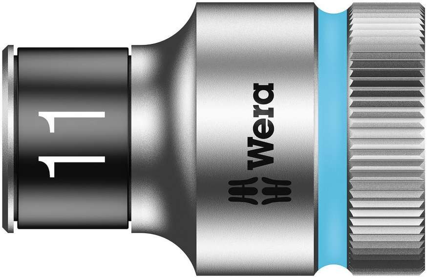 8790 HMC HF Торцевая головка 11 мм для ключа-трещотки Zyklop c 1/2“ с функцией фиксации WERA 003731