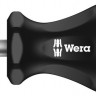 Короткая отвертка крестовая Pozidriv WERA Kraftform Plus для карбюратора, PZ 03 / 25 мм, 009337