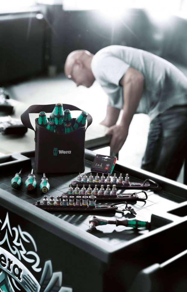 Набор отверток Kraftform 2go 300 WERA 004313