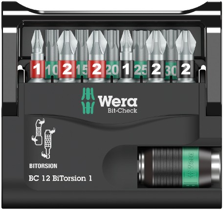 Набор WERA Bit-Check 12 BiTorsion 1 057420