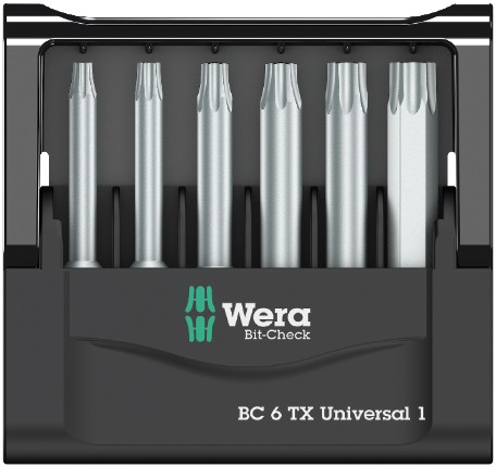 Набор WERA Mini-Check 6 TX 056472