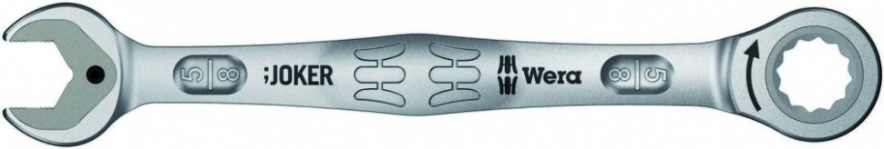 Joker Ключ с кольцевой трещоткой, дюймовый WERA 5/8" 073285