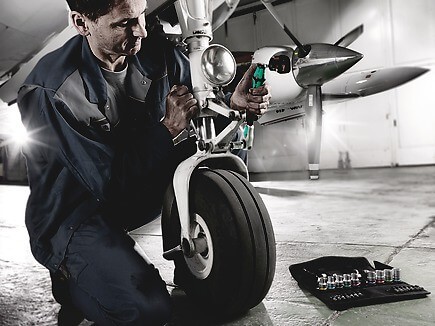 Набор WERA 8100 SA All-In, Zyklop Speed, с фиксирующей функцией, привод 1/4", метрический, WE-003755