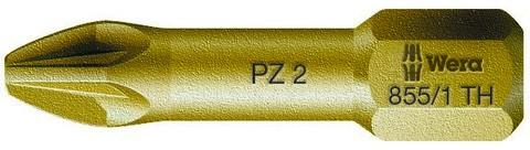 Биты PZ 2/25 мм WERA 855/1 TH 056915