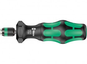 Ручка-Держатель насадок с быстрозажимным патроном WERA Rapidaptor 826 T Kraftform Turbo, WE-057480