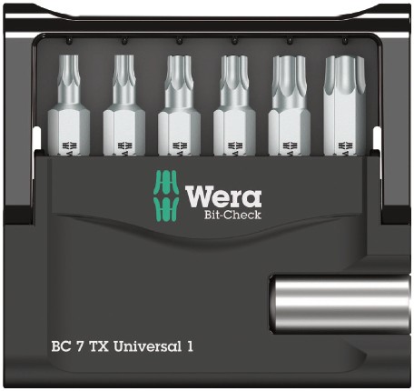 Набор WERA Mini-Check 7 TX 056294