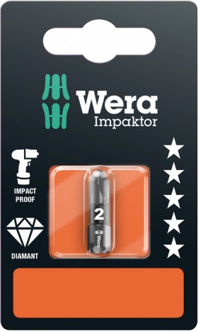 Биты WERA 855/1 IMP DC SB Impaktor 073921