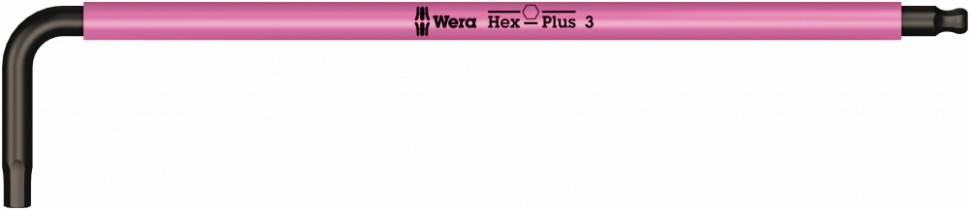 Г-образный ключ WERA 950 SPKL 3 Multicolour , метрический 022606