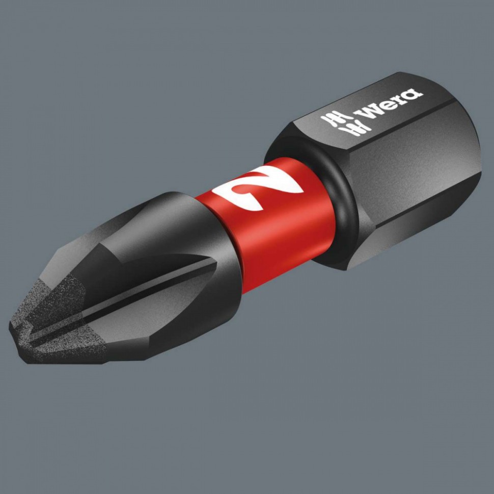 Биты Phillips PH2/25 мм WERA 851/1 IMP DC Impaktor 057616