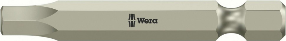 Бита WERA 3840/4 TS шестигранник 3/16"х3 1/2", нержавеющая сталь 071108
