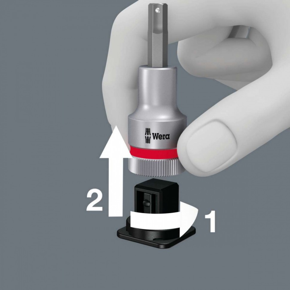 8740 C HF 1 набор отверточных головок Zyklop, для внутреннего шестигранника, с фиксирующей функцией WERA 004201