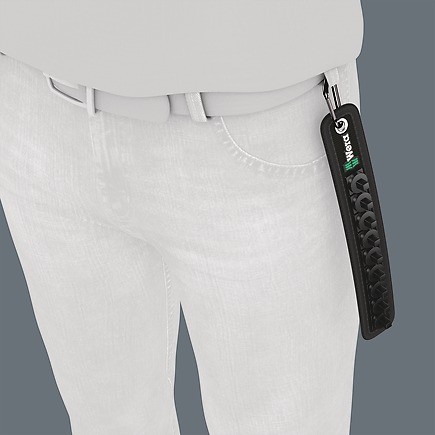 Пояс на 9 инструментов WERA, Неукомплектованный WE-003891