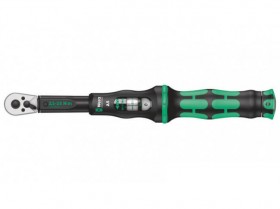 Динамометрический Ключ WERA Click-Torque A 5 с трещоткой и реверсом, квадрат DR 1/4&quot;, 2.5-25 Нм, WE-075604