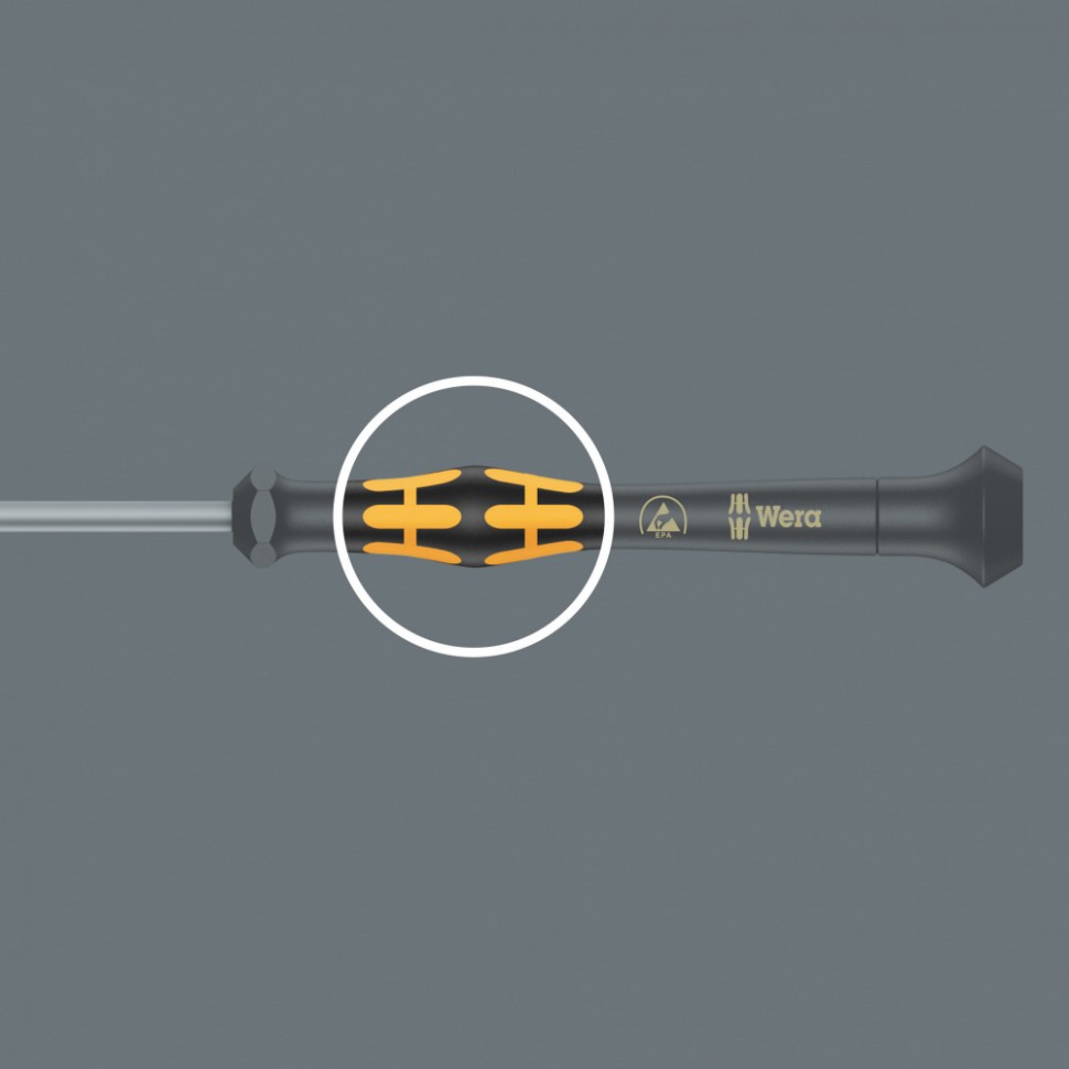 Отвертка TORX® Kraftform ESD Micro WERA 1567 TORX®, TX 5 / 40 мм, 030121
