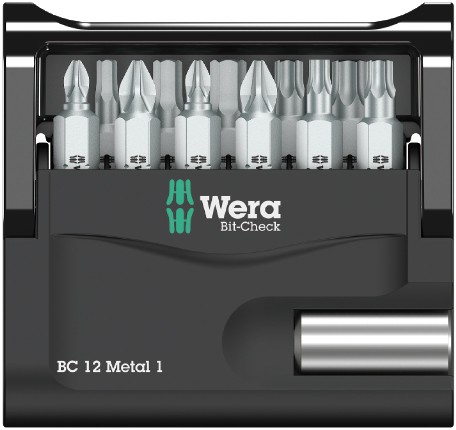 Набор WERA Bit-Check 12 Metal 1 057424