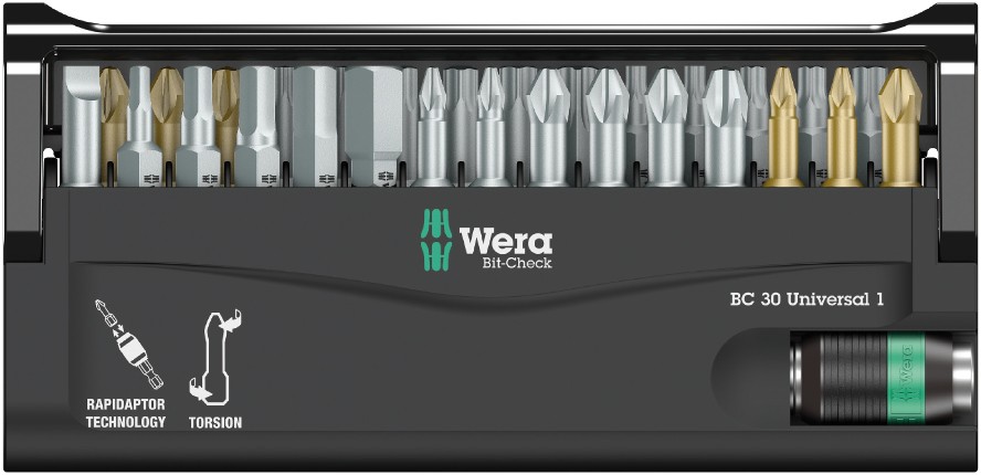 Набор WERA Bit-Check 30 Universal 1 056440