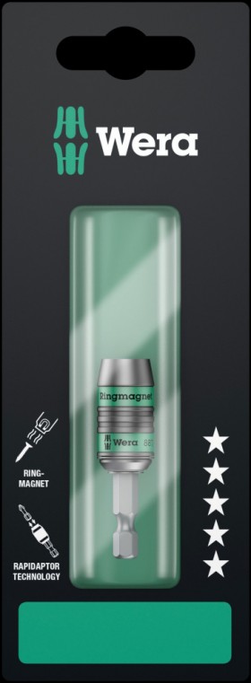 Универсальный держатель WERA Rapidaptor 887/4 RR SB 073511