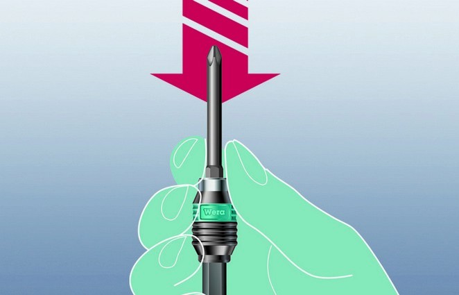 Универсальный держатель WERA Rapidaptor 887/4 RR SB 073511