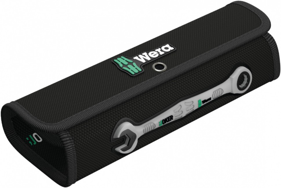 Joker Набор двусторонних рожковых / комбинированных ключей с трещоткой WERA 020022