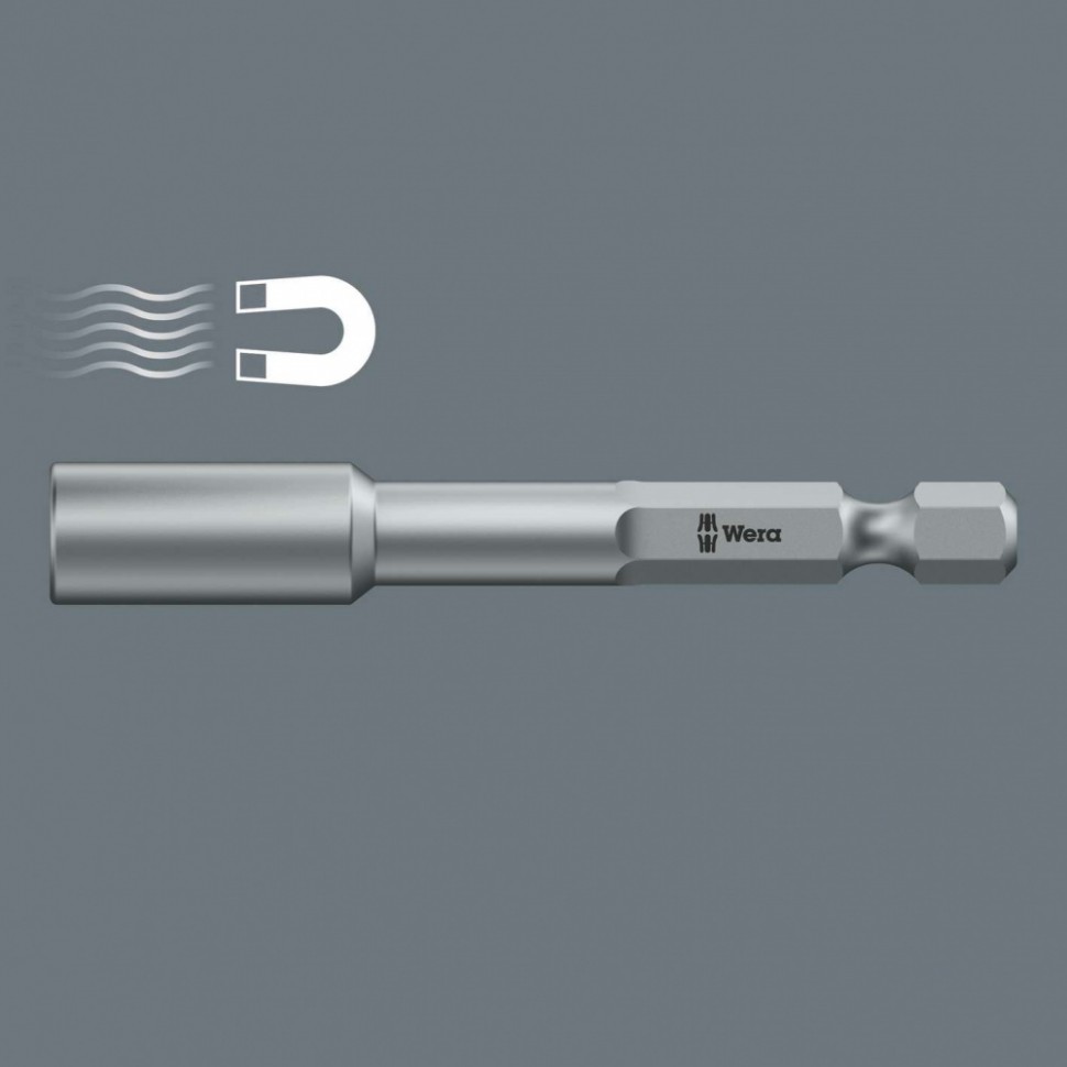 Вставки торцовых ключей 6х50 мм WERA 869/4 M магнитные 060421