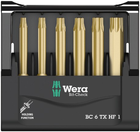 Набор WERA Mini-Check TX HF С фиксирующей функцией для винтов 50 мм 056476
