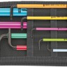 Набор Г-образных ключей WERA 950 SPKL/9 SZ Multicolour дюймовые BlackLaser 022639