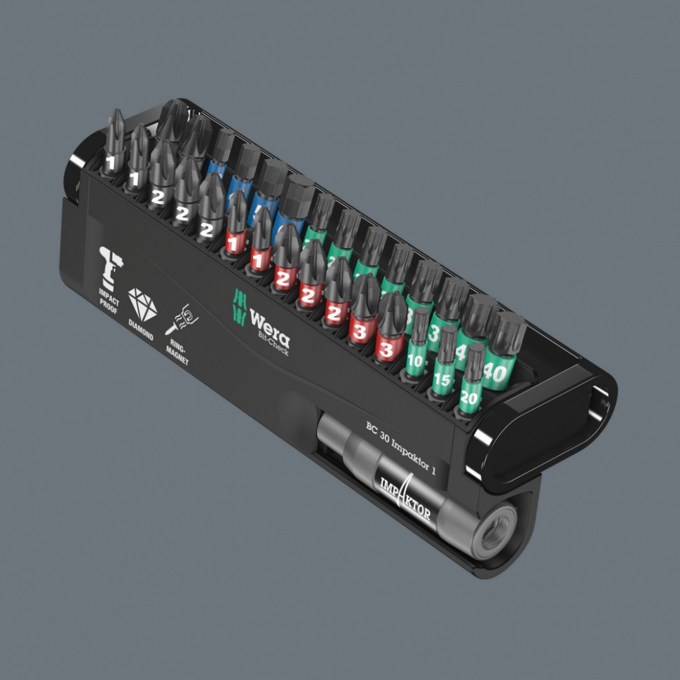 Набор WERA Bit-Check 10 Universal 4 056159