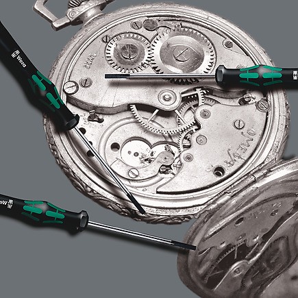 Отвертка шлицевая для прецизионных работ WERA SL Micro 2035, 0.30 x 2 x 50 мм, WE-118017