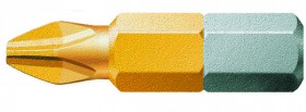 Биты РН 2/25 мм WERA 851/1 TiN 480172
