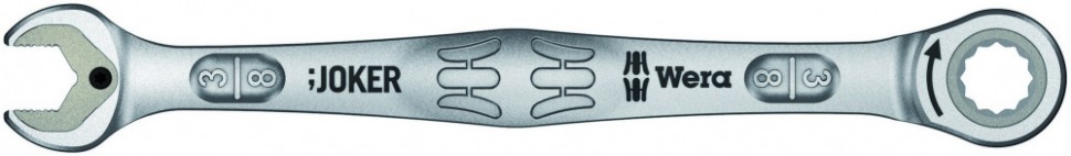 Joker Ключ с кольцевой трещоткой, дюймовый WERA 3/8" 073281