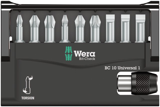 Набор WERA Bit-Check 10 Universal 1 056161