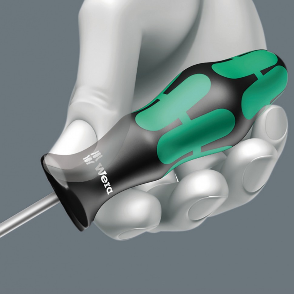 Отвертка крестовая Pozidriv WERA Kraftform Plus 355 PZ 4 x 200 мм 009325
