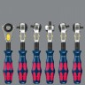 Набор WERA 8100 SA 6, Zyklop Speed Red Bull Racing, с трещоткой, привод 1/4", метрический 227701