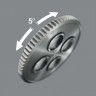 Набор WERA 8100 SA 6, Zyklop Speed Red Bull Racing, с трещоткой, привод 1/4", метрический 227701