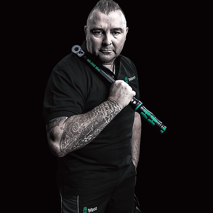 Динамометрический ключ WERA Click-Torque X 6 с трещоткой и реверсом, гнездо 14x18 мм, 80-400 Нм, погрешность ± 2%, 655 мм, WE-075656