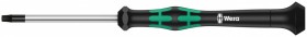 Отвертка  TORX® WERA Kraftform Micro 2067 HF с фиксирующей функцией, для электроники, TX 6 / 40 мм, 118182
