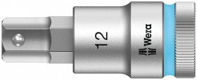 8740 C HF отверточная головка Zyklop 12х60 мм с приводом 1/2&quot;, с фиксирующей функцией WERA 003826
