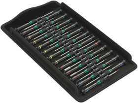 Набор отверток WERA Kraftform Micro Big Pack 1 для электроники, 25 предметов, WE-134000