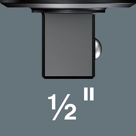 Трещотка-Насадка, с реверсом WERA 7772 C,  WE-078637