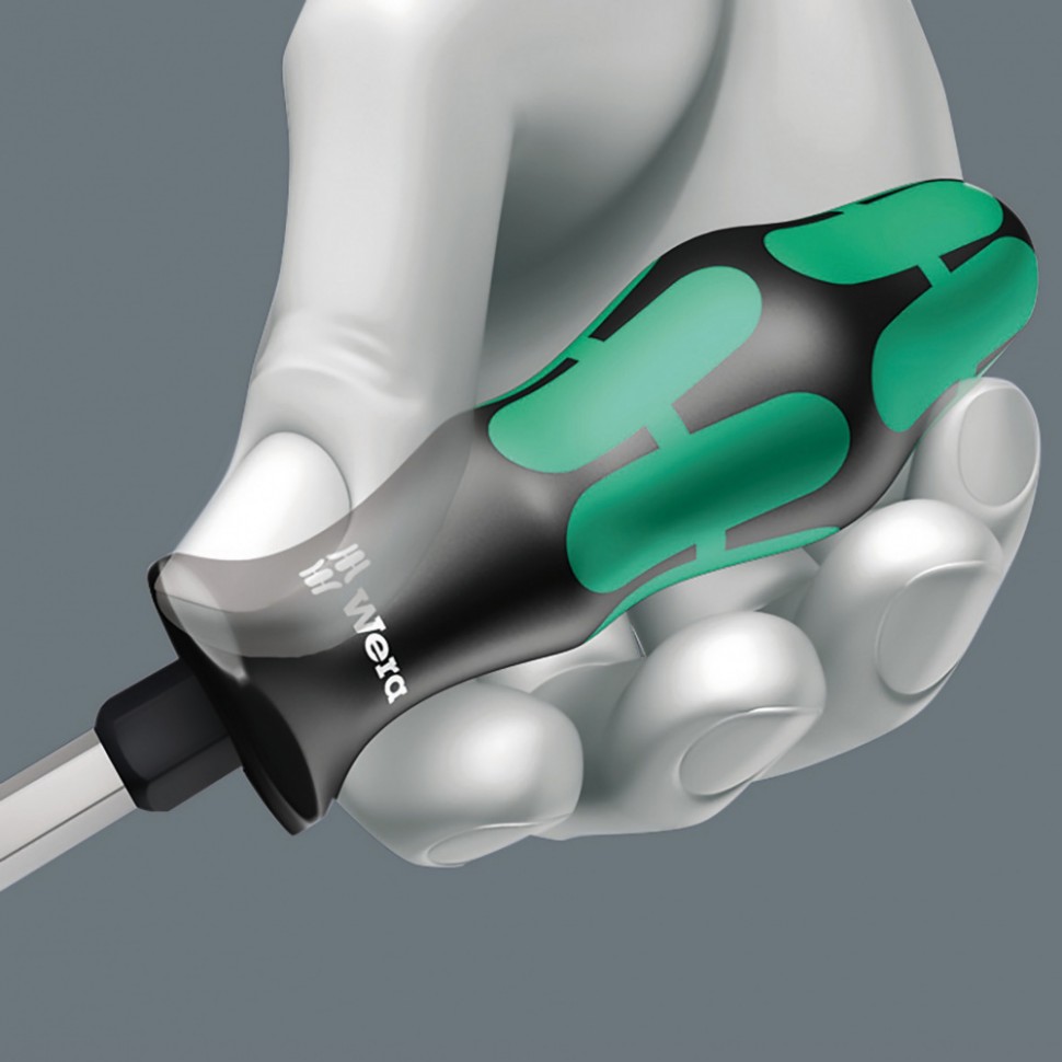 Отвертка с шестигранной сферической головкой WERA Kraftform Plus 352, 8.0 x 150 мм, 022825