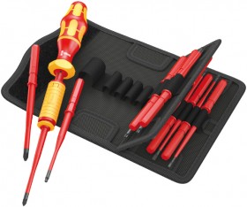 Набор диэлектрический WERA Kraftform Kompakt VDE Torque 1,2 - 3,0 Nm 059291