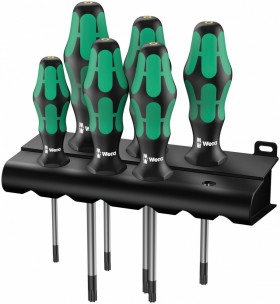 Набор отверток WERA Kraftform Plus 367/6 TORX® 028062