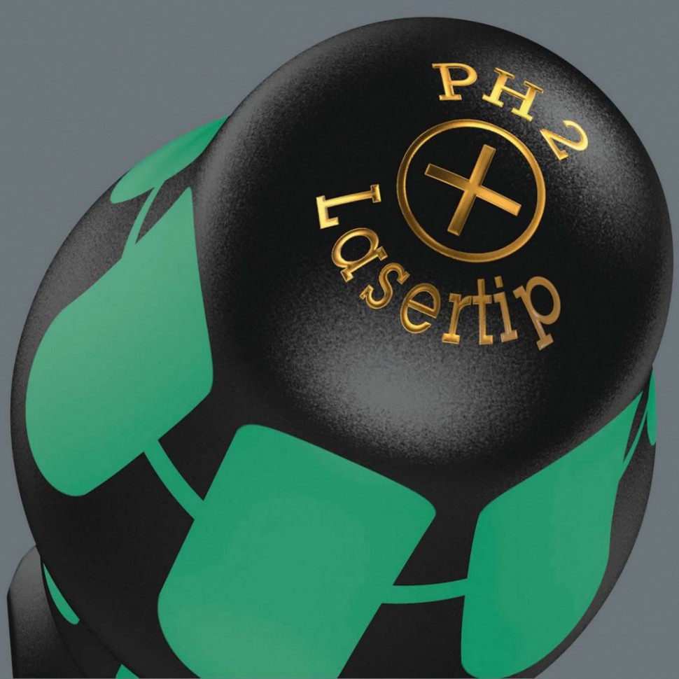 Отвертка крестовая Phillips WERA Kraftform Plus 350 SK PH 2 x 100 мм 008752