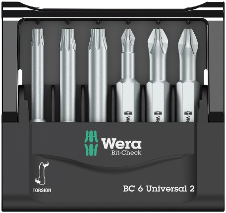 Набор WERA Mini-Check 6 Universal 2 056473