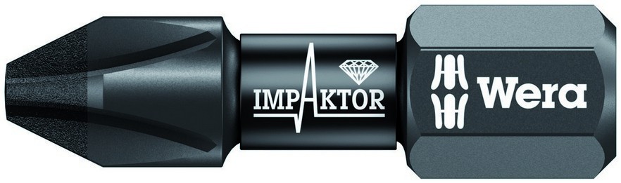 Биты Phillips PH1/25 мм WERA 851/1 IMP DC Impaktor 057615