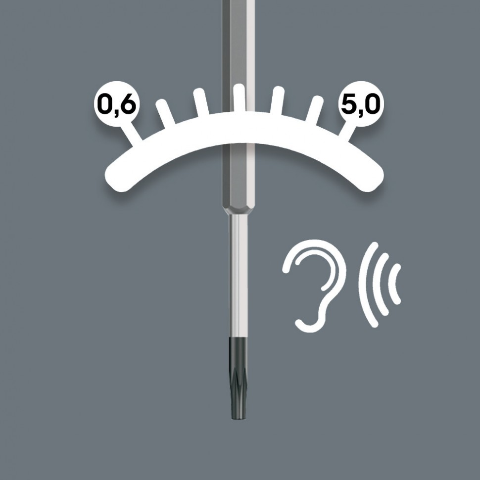 Динамометрический индикатор WERA TORX® 300 TX 15 027935